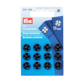 Sew-On Snaps - 11mm - 12 pack