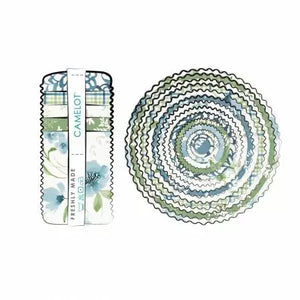 Peace and Wildflowers by Stephanie Ryan 40 x 2.5" Strips - Camelot Fabrics