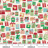 Christmas Wishes - Gifts Galore in Cream
