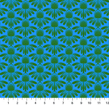 Anna Maria Textiles - Indelible - Coneflower in Pool