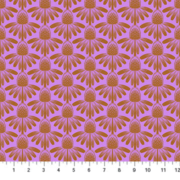Anna Maria Textiles - Indelible - Coneflower in Taffy