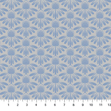 Anna Maria Textiles - Indelible - Coneflower in Sky