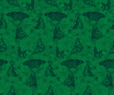 PREORDER MARCH - Anna Maria Textiles - Indelible Ink - Winging It in Jade