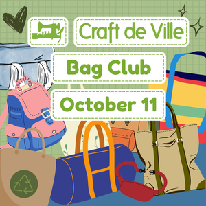 Bag Club Crafternoon - October 11