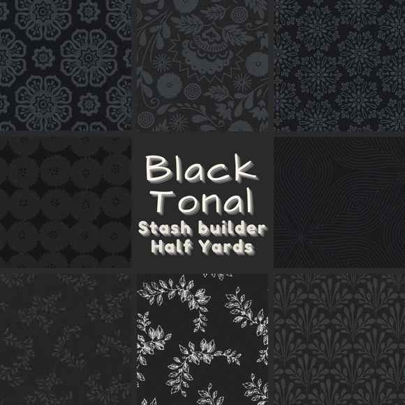 Black Tonal Stash Builder Bundle - Full Yards