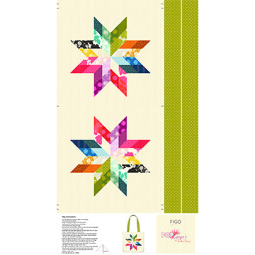Heather Bailey - POP Sugar - Canvas Tote Panel