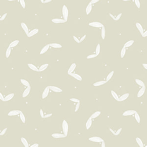 Sarah Golden - Century Prints Trellis Seedling In Oyster Fabric