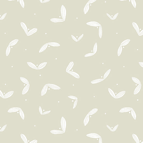 Sarah Golden - Century Prints Trellis Seedling In Oyster Fabric