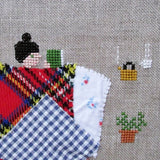 Mixed Media Cross Stitch - April 27 2019 - Craft de Ville - Craft de Ville