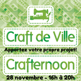 Crafternoon – Apportez votre propre projet – 28 novembre