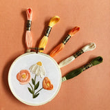 Flower Trio Embroidery Kit - MCreativeJ