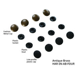By Annie Tool-Free Snaps - 4 pack