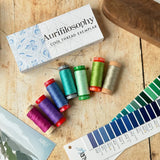 Aurifil Aurifilosophy Warm Thread Exemplar - 7 mini-bobines