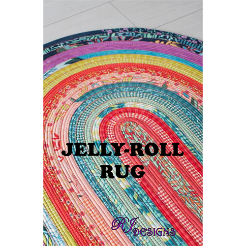 Jelly Roll Rug Pattern - RJ Designs - Craft de Ville