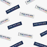 Kylie and the Machine - Made with Love & Swear Words Woven Labels