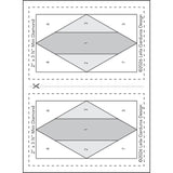 Scrappy Mini Diamond Foundation Paper Piecing Pad