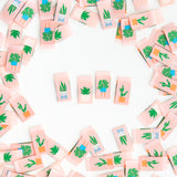 Sarah Hearts - Multipack Woven Labels - Houseplants