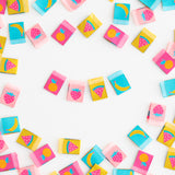 Sarah Hearts - Multipack Woven Labels - Summer Fruits