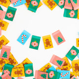PREORDER SEPTEMBER - Sarah Hearts - Multipack Woven Labels - Christmas Icons