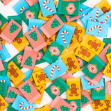 PREORDER SEPTEMBER - Sarah Hearts - Multipack Woven Labels - Christmas Icons