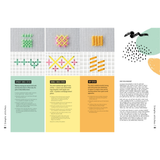 Needlepoint: A Modern Stitch Directory Book - Emma Homent