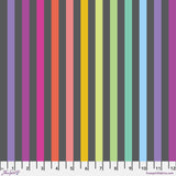 PREORDER OCTOBER - Tula Pink - Graywork True Colors - Disco Stripe in Carbon