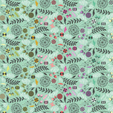 PREORDER JULY - Tula Pink - Prince Charming Déjà Vu - Dandelion in Sweet Mint