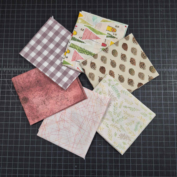 Curated 6 Fat Quarter Bundle - Pine Needles