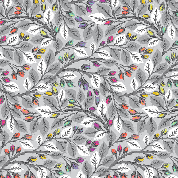 PREORDER OCTOBER - Tula Pink - Graywork - Quilt Backing 108
