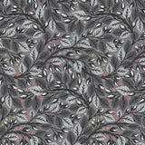 PREORDER OCTOBER - Tula Pink - Graywork - Quilt Backing 108" Nip in Bud in Shadow