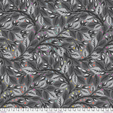 PREORDER OCTOBER - Tula Pink - Graywork - Quilt Backing 108" Nip in Bud in Shadow