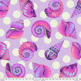 PREORDER APRIL - Tula Pink - Floral Reef - Quilt Backing 108" Big Shelly in Ultraviolet
