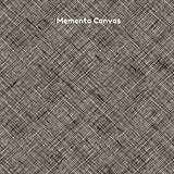 PREORDER JULY - Carolyn Friedlander - Memento Canvas - Crosshatch in Black