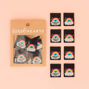Sarah Hearts - Woven Labels - Made With Magic