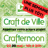 Crafternoon - Bring Your Own Project - May 23