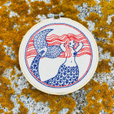 Hook, Line & Tinker - Mermaid Complete Embroidery Kit