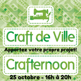 Crafternoon - Bring Your Own Project - October 25