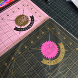 Tula Pink - New Double Sided Cutting Mat - 18" x 24"