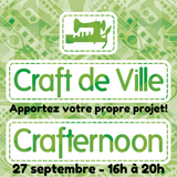 Crafternoon - Bring Your Own Project - September 27