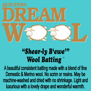 SPECIAL ORDER - Quilters Dream Wool - Twin - 92